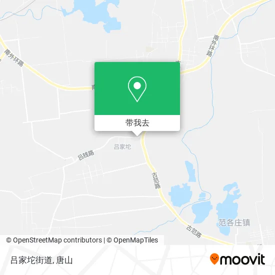 吕家坨街道地图