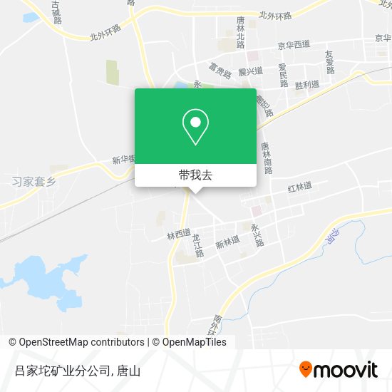 吕家坨矿业分公司地图