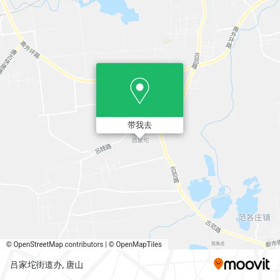 吕家坨街道办地图