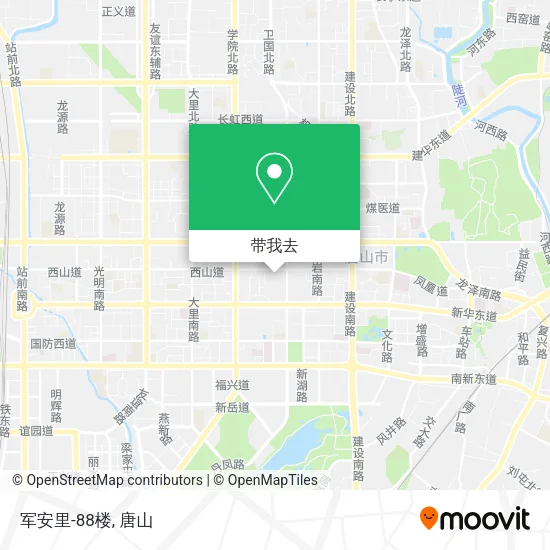 军安里-88楼地图
