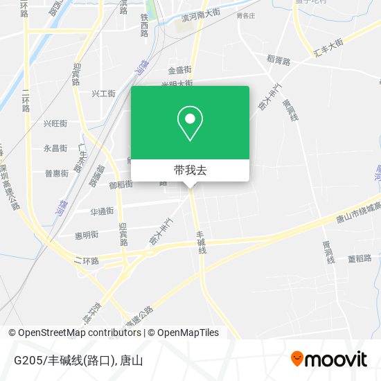 G205/丰碱线(路口)地图