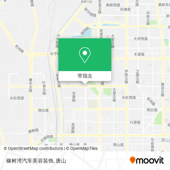 橡树湾汽车美容装饰地图