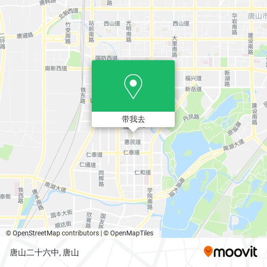 唐山二十六中地图