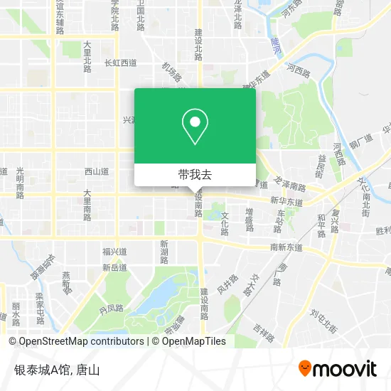 银泰城A馆地图