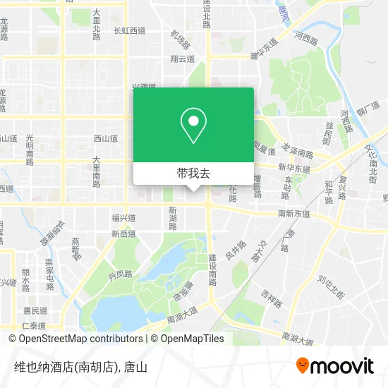 维也纳酒店(南胡店)地图