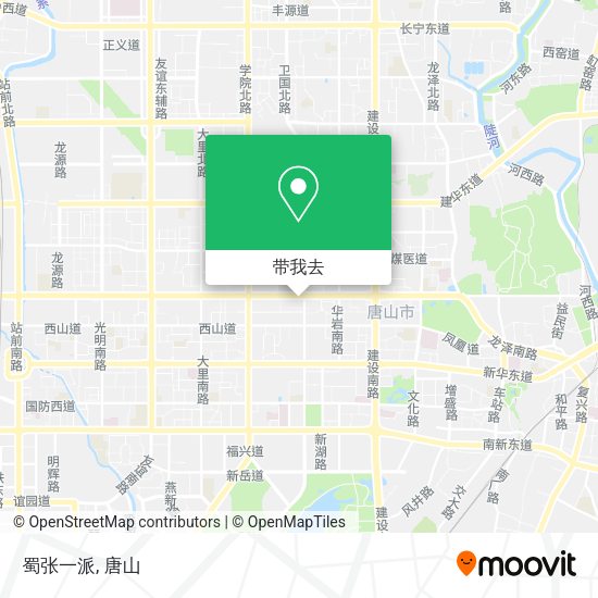 蜀张一派地图