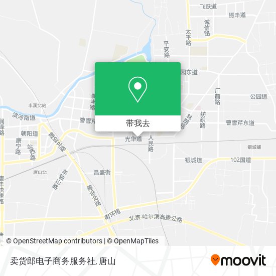 卖货郎电子商务服务社地图
