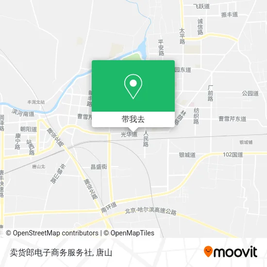 卖货郎电子商务服务社地图