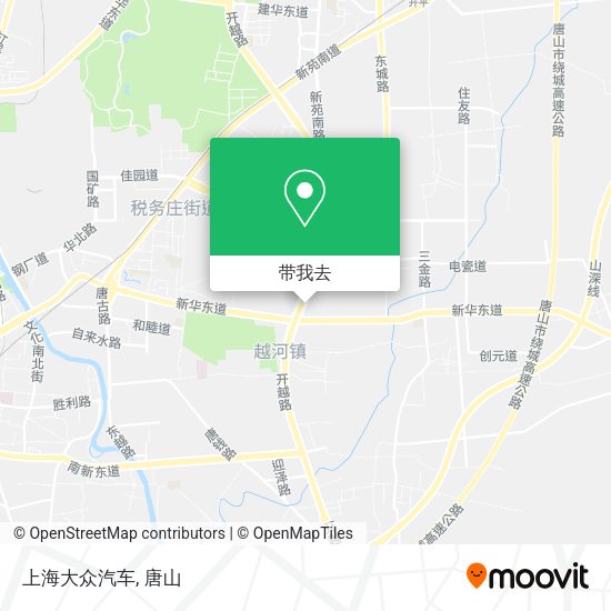 上海大众汽车地图
