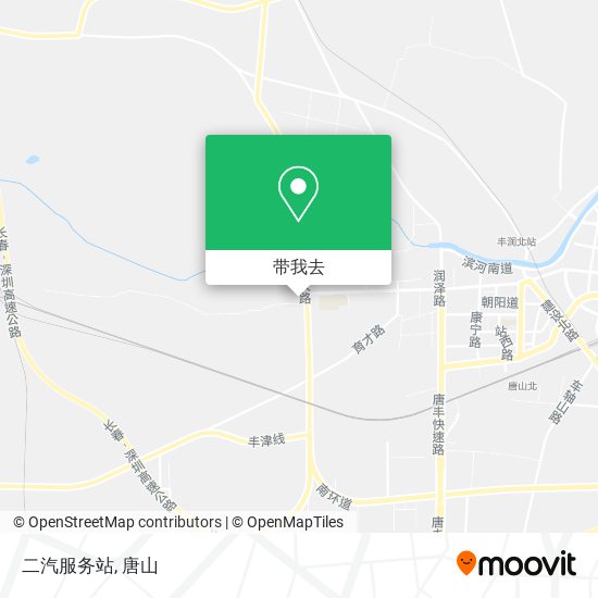 二汽服务站地图