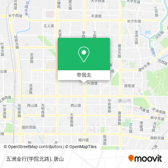 五洲金行(学院北路)地图