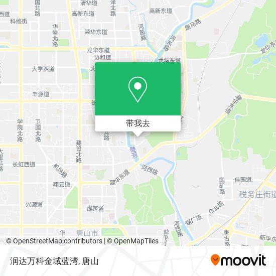 润达万科金域蓝湾地图