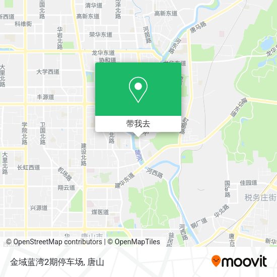 金域蓝湾2期停车场地图