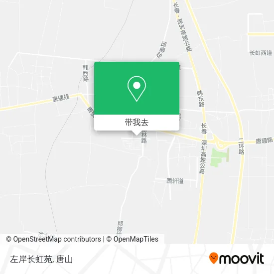 左岸长虹苑地图
