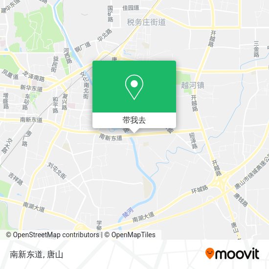 南新东道地图