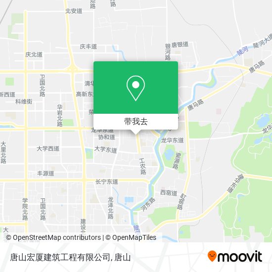 唐山宏厦建筑工程有限公司地图