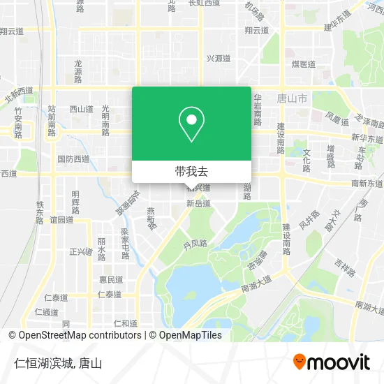 仁恒湖滨城地图