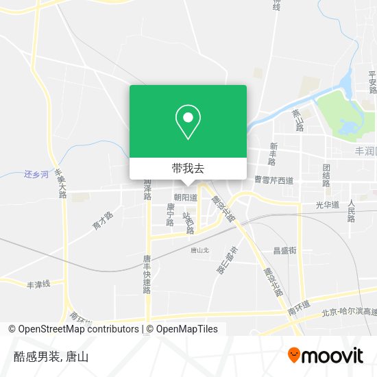 酷感男装地图
