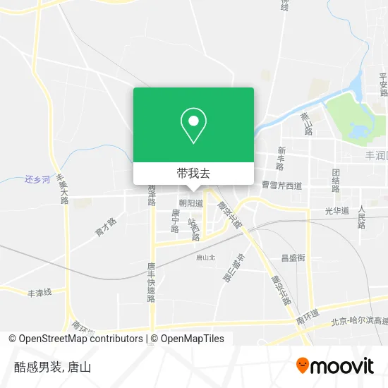 酷感男装地图