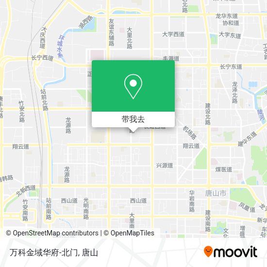 万科金域华府-北门地图