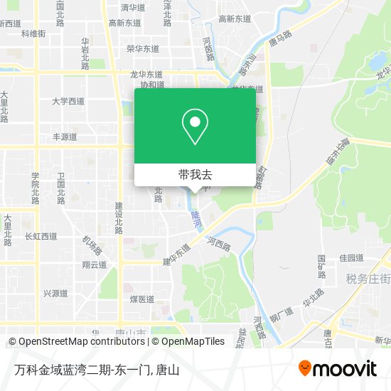 万科金域蓝湾二期-东一门地图