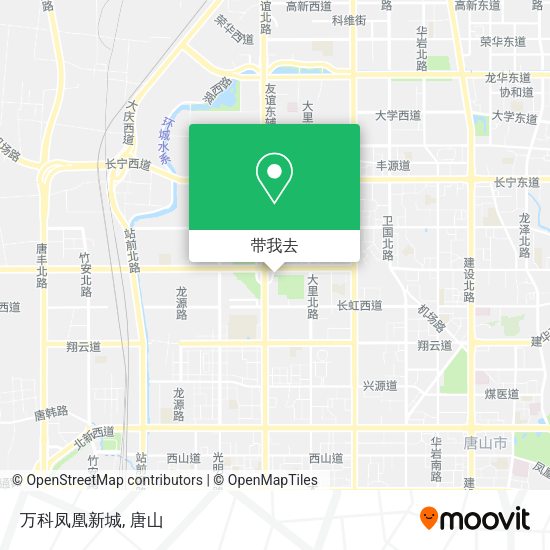 万科凤凰新城地图