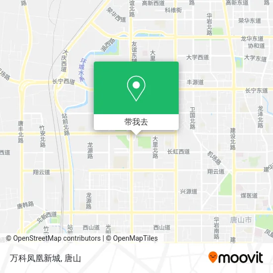 万科凤凰新城地图