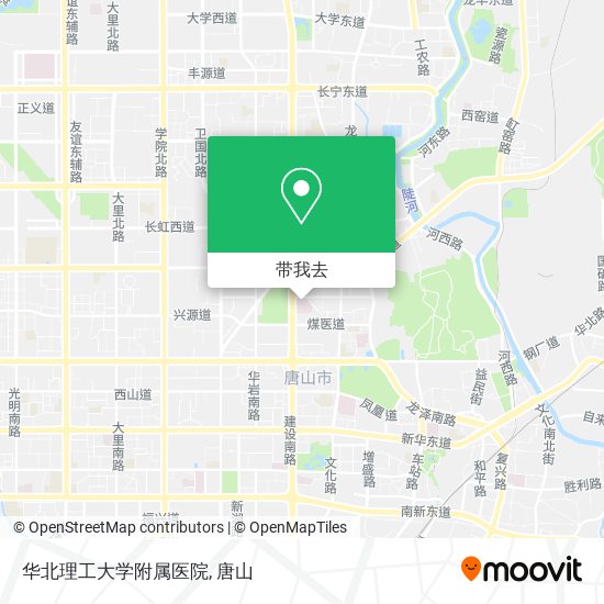 华北理工大学附属医院地图