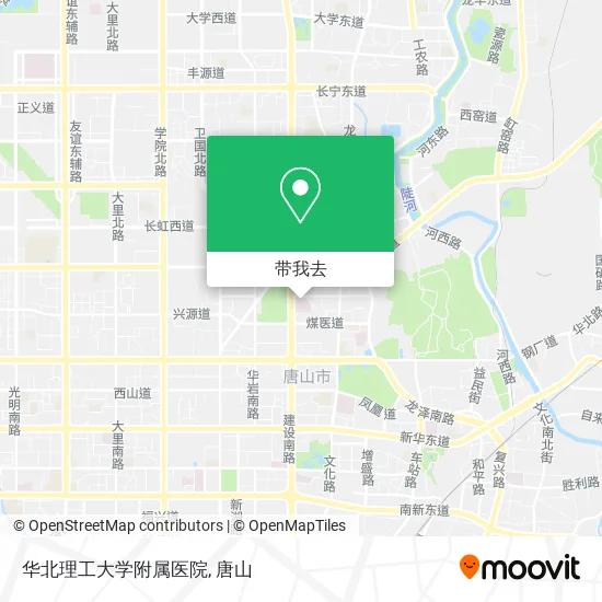 华北理工大学附属医院地图