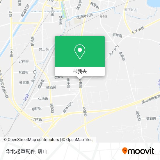华北起重配件地图