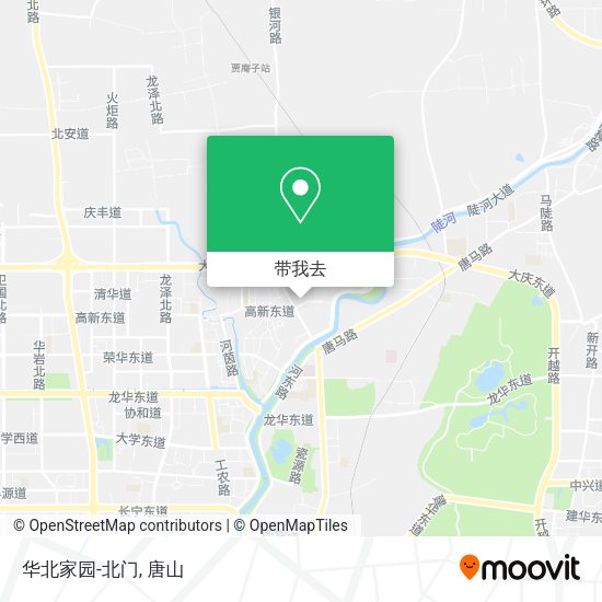 华北家园-北门地图