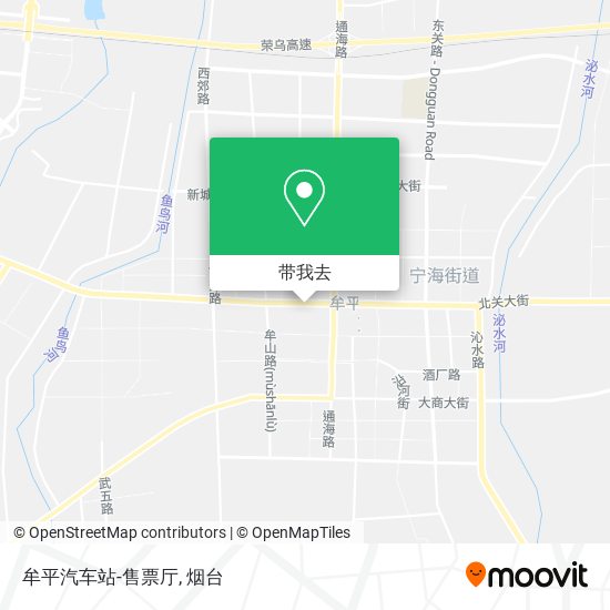 牟平汽车站-售票厅地图