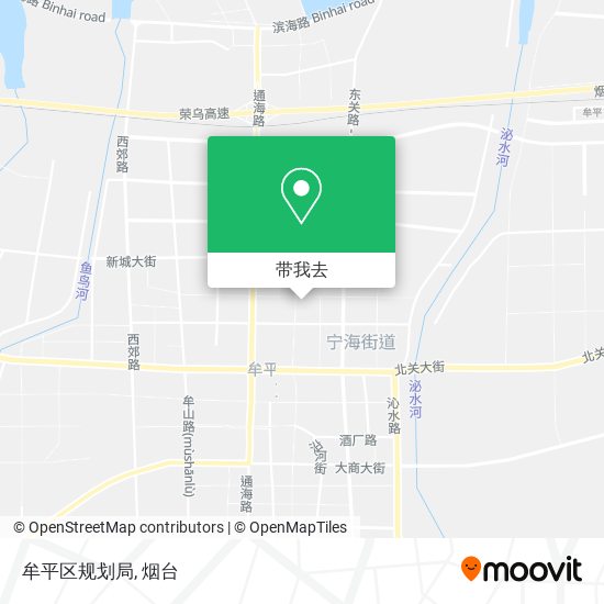 牟平区规划局地图