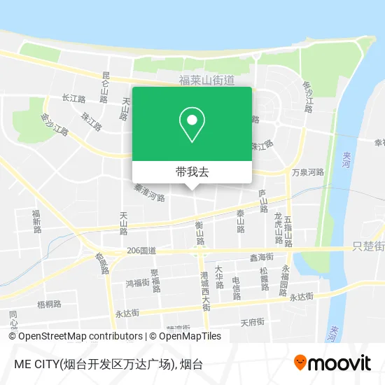 ME CITY(烟台开发区万达广场)地图