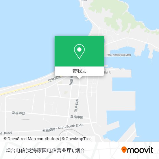 烟台电信(龙海家园电信营业厅)地图