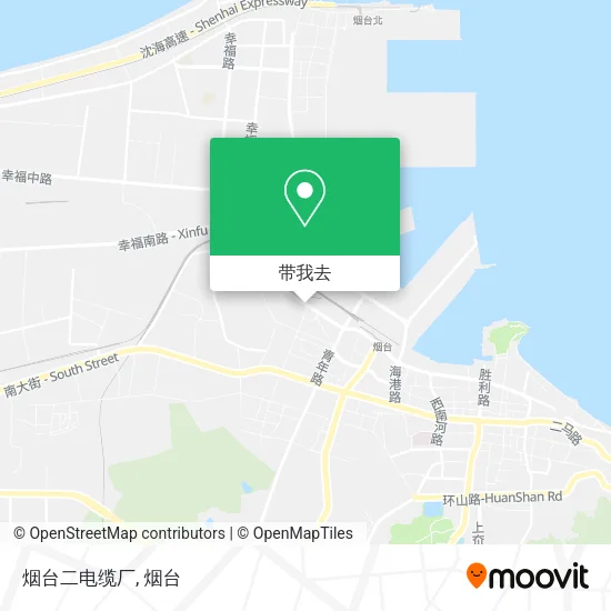 烟台二电缆厂地图