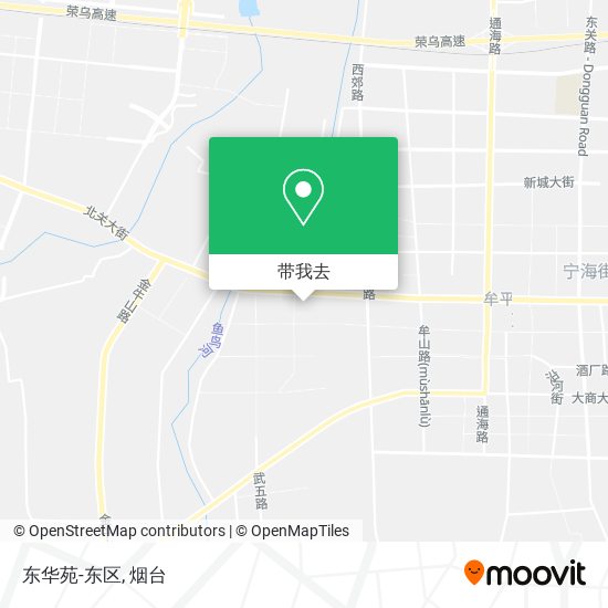 东华苑-东区地图
