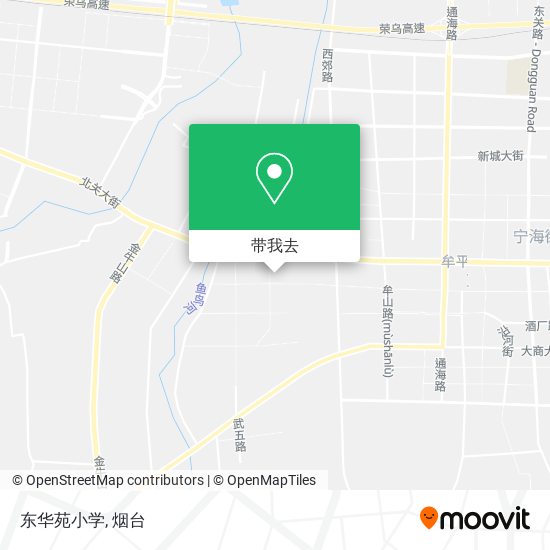 东华苑小学地图