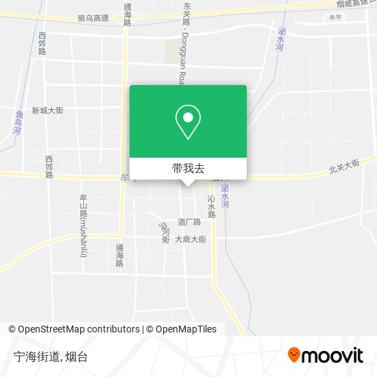 宁海街道地图