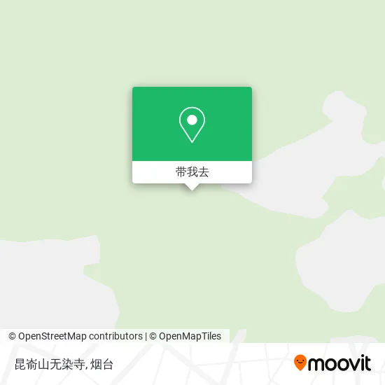 昆嵛山无染寺地图