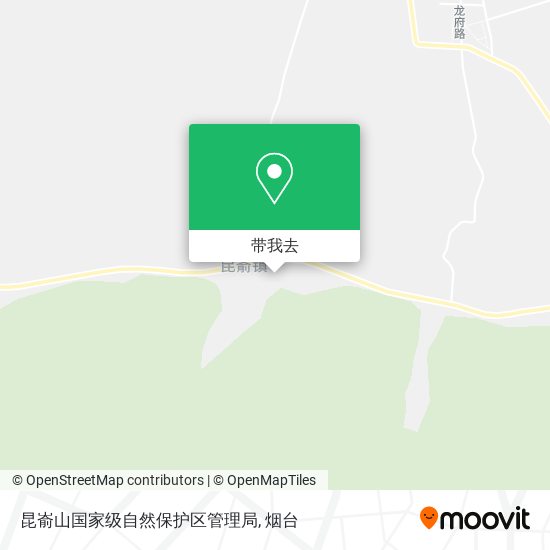 昆嵛山国家级自然保护区管理局地图