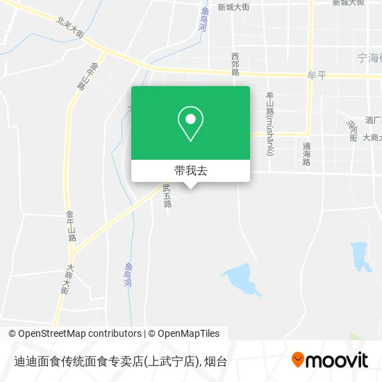 迪迪面食传统面食专卖店(上武宁店)地图