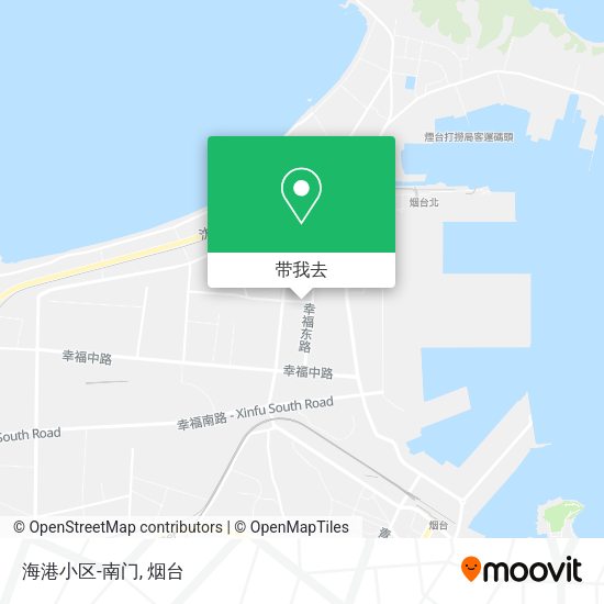 海港小区-南门地图