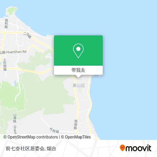 前七夼社区居委会地图