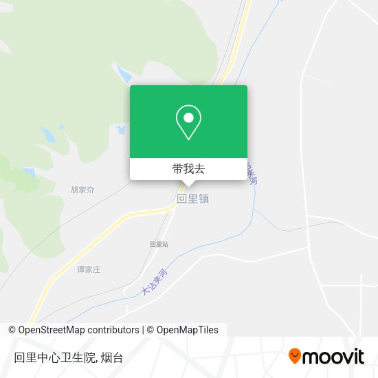 回里中心卫生院地图
