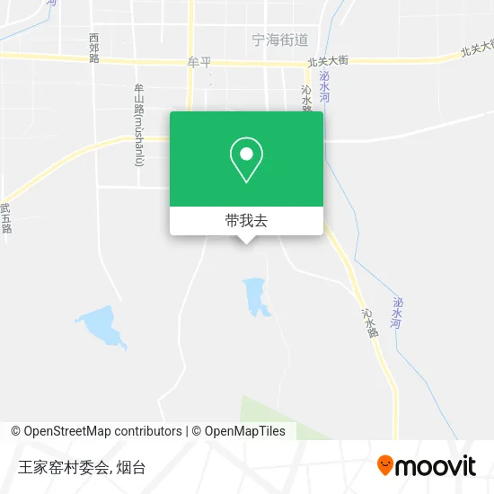 王家窑村委会地图