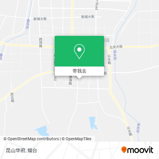 昆山华府地图