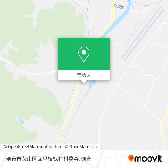 烟台市莱山区回里镇钱村村委会地图
