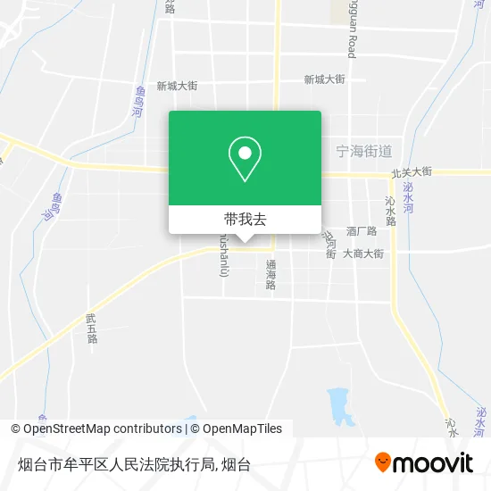 烟台市牟平区人民法院执行局地图