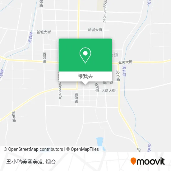 丑小鸭美容美发地图